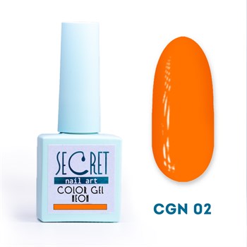 Гель-лак Secret color gel NEON CGN02 S-CGN02 - фото 4756