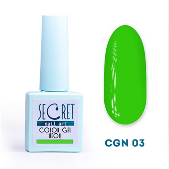 Гель-лак Secret color gel NEON CGN03 S-CGN03 - фото 4758