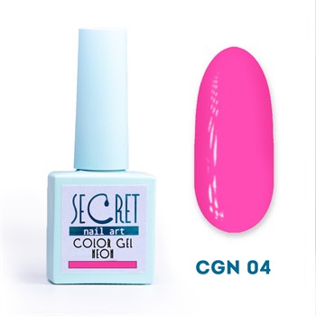 Гель-лак Secret color gel NEON CGN04 S-CGN04 - фото 4760