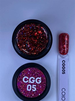 Гель-лак с глиттером Secret color gel CGG05 5 мл S-05CGG05 - фото 4901