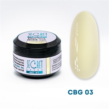 Гель моделирующий Creamy builder Gel CBG03 S-CBG03 - фото 5025