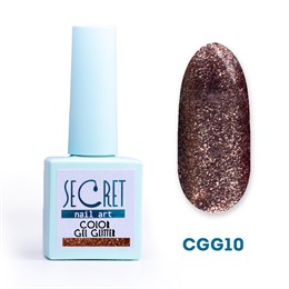 Гель-лак с глиттером Secret color gel CGG10 S-CGG10