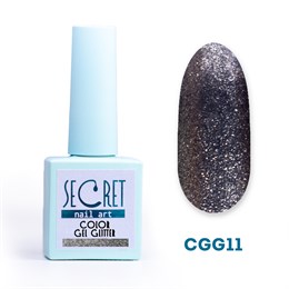 Гель-лак с глиттером Secret color gel CGG11 S-CGG11