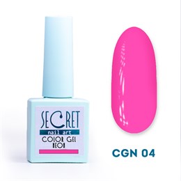 Гель-лак Secret color gel NEON CGN04 S-CGN04