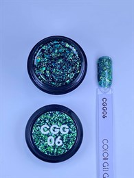 Гель-лак с глиттером Secret color gel CGG06 5 мл S-05CGG06